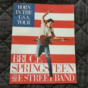 TWO - Bruce Springsteen Programs. Born in the USA World Tour & USA Tour 1984-85